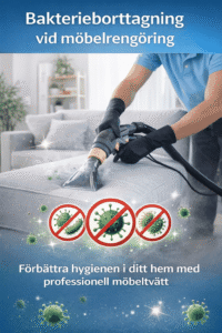 Bakterieborttagning sofftvätt göteborg rengöring av soffa hemma